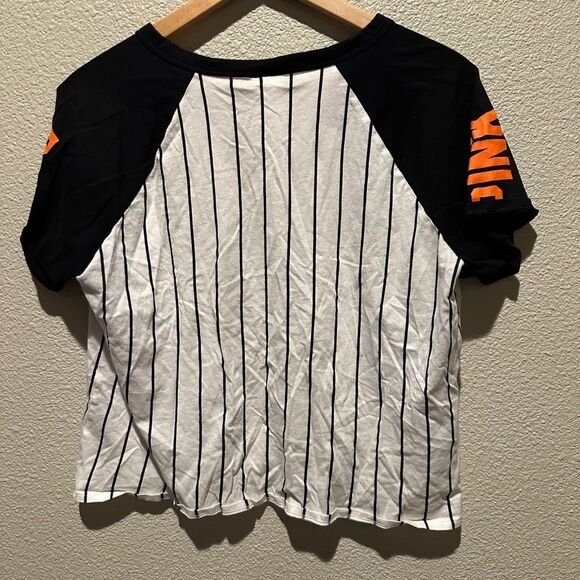 PINK Victoria Secrets San Francisco Giants Crop Top Size L - Picture 6 of 8